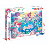 CLEMENTONI PUZZLE GLITTER UNDER THE SEA