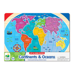 Lift & Learn Continents & Oceans