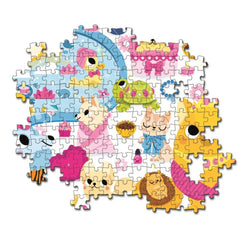 Clementoni Puzzle Jewels Puppies 104Pcs