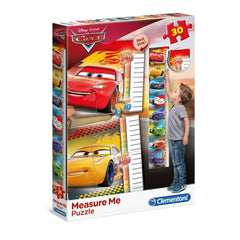 Clementoni Cars 3 Puzzle Measure Me 30 Maxi Pieces with Height Tracker