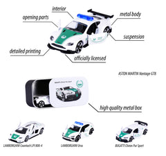 Dubai Police Deluxe Series Blister Vehicles