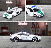 Dubai Police Deluxe Series 3 -Inch Blister 4 Assorted