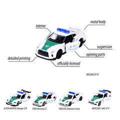 Dubai Police Majorette 5 Pieces Giftpack