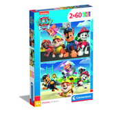 Clementoni Puzzle Paw Patrol Action 2X60pcs