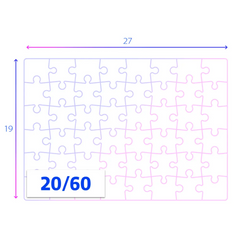 Clementoni Puzzle Paw Patrol Action 2X60pcs