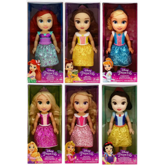 Disney Princess Value Doll Hard Bodice 15-Inch, 6 Assortment