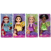 Disney Princess Petite 6-Inch Dolls Glitter Bodice 4Assortment