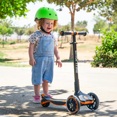 Smartrike Xtend Scooter Orange Ride  - On