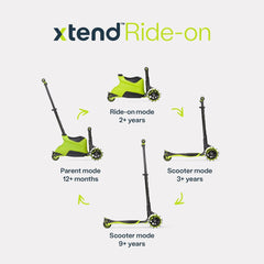 Smartrike Xtend Scooter  Lime  Ride -  On