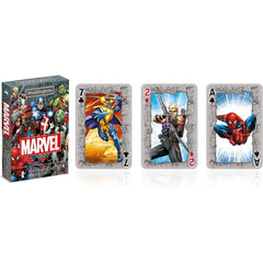 Waddingtons Playing Cards 54 Marvel