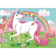 Clementoni Puzzle I Believe In Unicorn 2x20-pieces