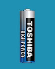 Toshiba Alkaline Battery AA 4 Pack