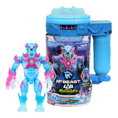 Mr Beast Lab Mutators Lightning Panther Action Figures