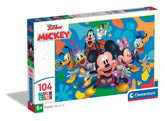 Clementoni 104-pieces Puzzle Disney Mickey And friends