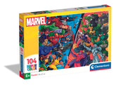 Clementoni  Puzzle Marvel Heroes Vs Villain