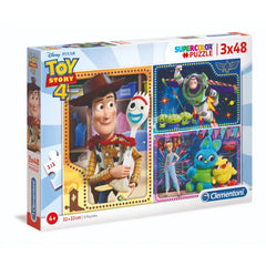 Clementoni Puzzle Disney Toystory 4 3X48 Pieces