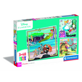 Clementoni Puzzle Disney Classics 3x48-pieces