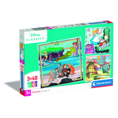Clementoni Puzzle Disney Classics 3x48-pieces