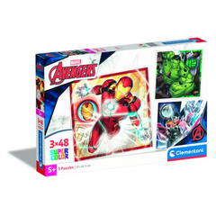 Clementoni Puzzle Marvel Avengers 3X48pcs