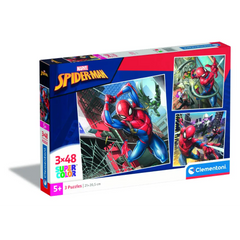 Clementoni Puzzle Spiderman Quest 3x48-pieces