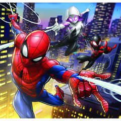 Clementoni Puzzle Spiderman Quest 3x48-pieces