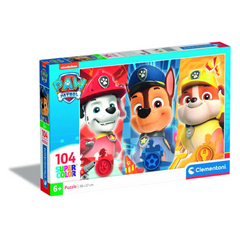 Clementoni Puzzle Pawpatrol Heroes 38x27 104-pieces
