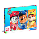 Clementoni Puzzle Paw Patrol Heroes 48.50X33.50cm 104pcs