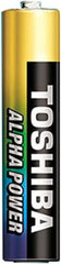 Toshiba Alkaline Alpha Power Battery AAA 4-pack