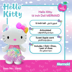 Hello Kitty Doll Mermaid 13-Inch