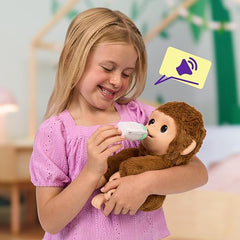 Littlelivepets Mb Monkey Plush Battery Operated