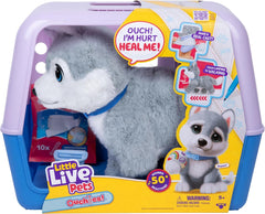 Little Live Pets Ouchies Deluxe Single Pack Aspen (Husky) Battery Operated