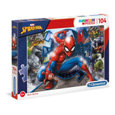 Clem. Puzzle Spiderman 104Pcs