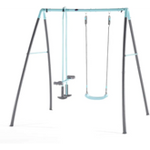 Plum Metal Single Swing And Glider With Mist Feature - 919732