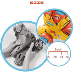 Mondo Roller Paw Patrol Tri Inline Skate Adjustable 29-32