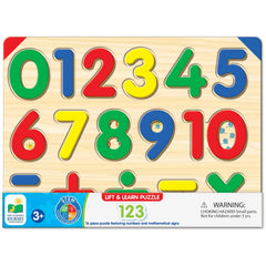 Lift & Learn 123 Number Puzzle