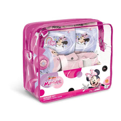 Mondo Roller 4wheels Minnie Skates Set Adjustable 22-29