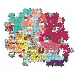 CLEMENTONI PUZZLE MAP GEO EURO MONUMENT