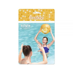Bestway Beach Ball Glitter 2Asst 41cm