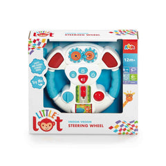 Little Lot Vroom-Vroom Steering Wheel Battery Operated