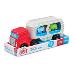 Little Lot Mini Vehicle Transporter Toy for Toddlers