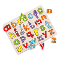 Addo Woodlets Lift & Look Alphabet Puzzle 26-Pieces