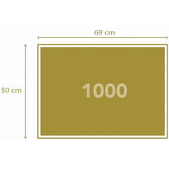Clementoni Puzzle Museum Leonardo 1000-pieces