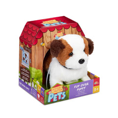 ADDO Pitter Patter Pets Flip Over Puppy Battery Operated