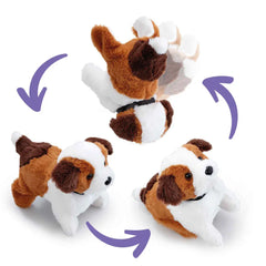 ADDO Pitter Patter Pets Flip Over Puppy Battery Operated