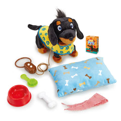 ADDO Pitter Patter Wiggle Jiggle Dachshund Deluxe Battery Operated