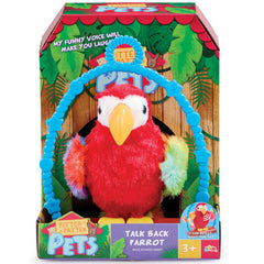 Addo Pitter Patter Pets Talk Back Parrot