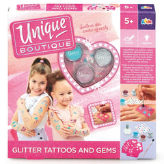 Addo Unique Boutique Glitter Tatoos and Gems