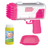 Addo Out and About Xtreme Bubble Blaster Pink - High-Output Motorized Bubble Blower
