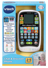 VTech Chat And Discover Phone Battery Operated