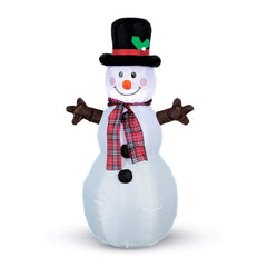 Christmas Snowman Inflatable 4 Ft
